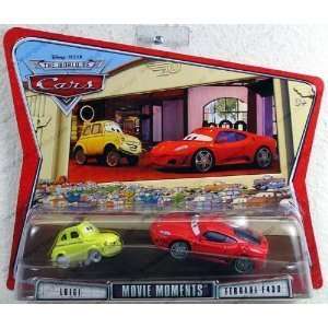  Disney Cars Movie Moments Luigi & Michael Schumacher Ferrari 