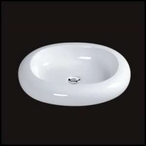   Porcelain Ceramic Vessel Vanity Sink Art Basin: Home Improvement