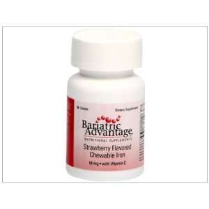 Bariatric Advantage Chewable Iron, 18mg, Strawberry 90 Count