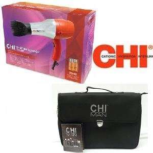  Chi Deep Brilliance Low Emf Hair Dryer Orange 1800W + CHI 