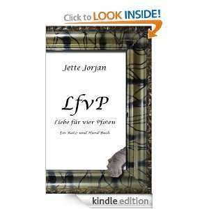LfvP: Liebe für vier Pfoten (German Edition): Jette Jorjan:  