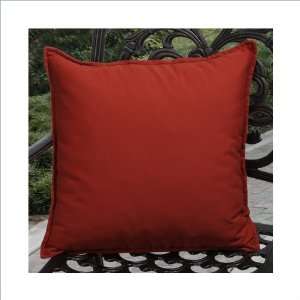  Mozaic Sunbrella 20 Outdoor Throw Pillows   Red (Set of 2 