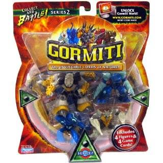  Gormiti The Invincible Lords of Nature 4pack (series 2 