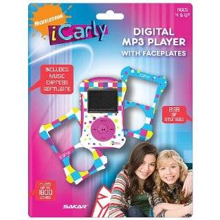 Nickelodeon Icarly Digital  Player with Faceplates Sakar 2gb