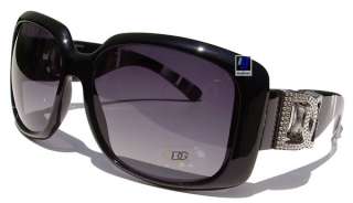 New 2 Pair DG Sunglasses Designer Womens Black Brown Stripes DG26528 