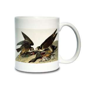  Peregrine Falcon, Audubon Birds of America, Coffee Mug 