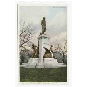  Reprint Kosciuszko Monument, Washington, D. C 1898 1931 
