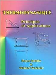 Thermodynamique, (1581129955), Pierre Infelta, Textbooks   Barnes 