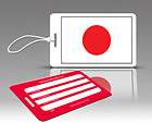 Japan Flag Luggage Tag  