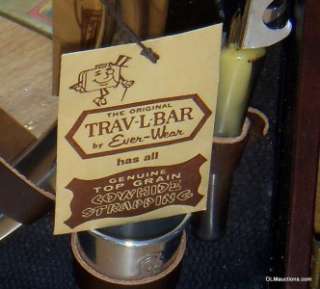 VINTAGE*** Ever Wear Trav L Bar Set Complete W/ Key & ORIGINAL BOX 