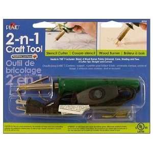 Plaid Tools 2 n 1 Craft Wood Burner/stencil Cutter 
