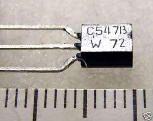 20 pcs NPN general purpose Transistor BC547B TO 92  