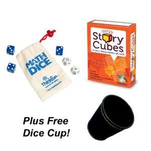  Childrens Dice Games includes Rory Story Cubes, Think Fun Math 