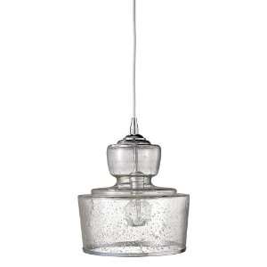  Jamie Young Lafitte Clear Glass 10 Wide Pendant 