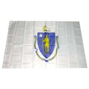   Massachusetts State Flag US USA American Flags: Patio, Lawn & Garden