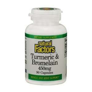 Natural Factors   Turmeric/Bromelain   300/450 mg   90 