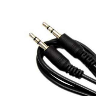 5MM AUXILIARY AUX AUDIO M/M CABLE For iPod/Car NEW  