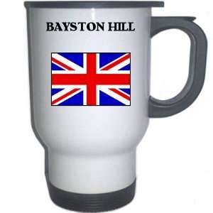  UK/England   BAYSTON HILL White Stainless Steel Mug 
