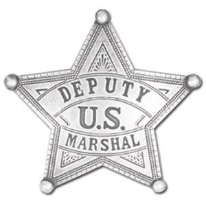   Old West Era U.S. Deputy Marshall Replica Badge