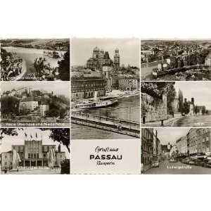  1950s Vintage Postcard Views of Passau Germany Everything 