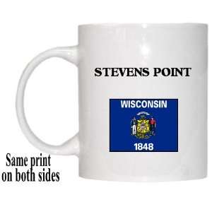  US State Flag   STEVENS POINT, Wisconsin (WI) Mug 