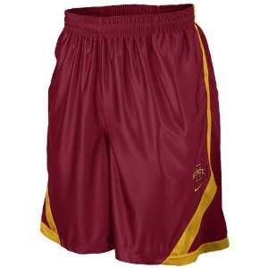   State Cyclones Red College Hoop Basketball Shorts