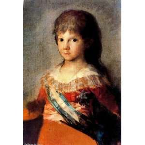 paintings   Francisco de Goya   24 x 36 inches   Infante Don Francisco 