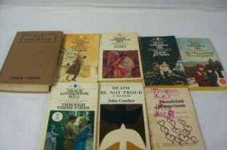 SAS Lot of 8 Vintage Books Grace Livingston Hill, Emilie Loring, John 