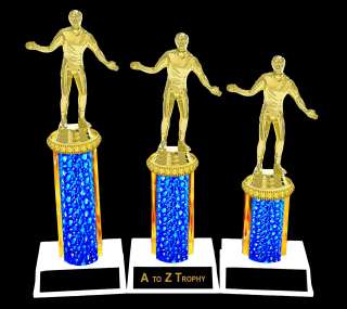   TOURNAMENT TROPHIES 1st 2nd 3rd PLACE WALLBALL CHAMPION TROPHY AWARDS