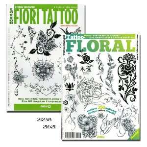  Tattoo Floral and Tattoo Fiori Tattoo Flowers Books 