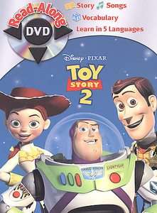 Toy Story 2 DVD Read Along DVD, 2002  