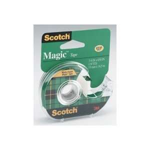  Scotch Magic Tape Dis .75x650 Size: 12 ROLLS: Office 