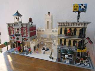 LEGO Custom Modular Building Instructions Old Square 10224 10182 10185 