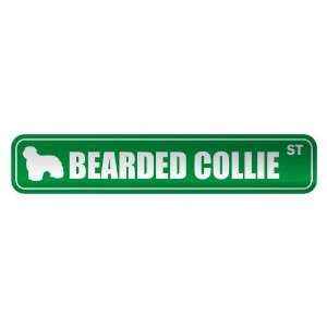   BEARDED COLLIE ST  STREET SIGN DOG: Home Improvement