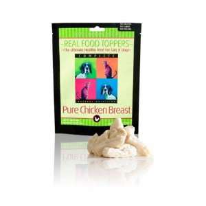    Real Food Toppers   Pure Chicken Breast   4 oz. bag: Pet Supplies