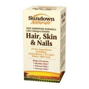  Sundown Hair Skin & Nails Tablets 60 Health & Personal 