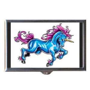  Unicorn Tattoo Beauty Colorful Coin, Mint or Pill Box 