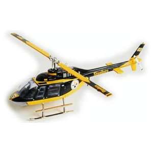 2003 Pittsburgh Steelers Bell Jet Diecast Helicopter Limited Edition 