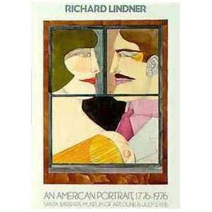  Richard Lindner   An American Portrait Lithograph