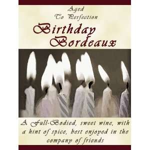    Personalized Wine Labels   Birthday Bordeaux: Everything Else