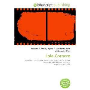  Lola Cornero (9786134095471) Books