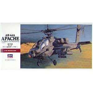   : AH 64A Apache US Army Attack Helicopter 1 48 Hasegawa: Toys & Games