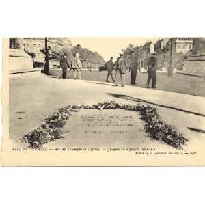  1920s Vintage Postcard Tomb of the Unknown Soldier at the 