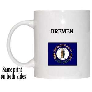  US State Flag   BREMEN, Kentucky (KY) Mug 