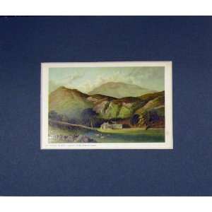  View Ascent Ben Lomond Rowardennan 1870 Chromo Litho: Home 