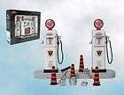 24 GAS PUMP SET UNIQUE REPLICAS DIECAST FOR DIORAMAS OR MODEL CAR 