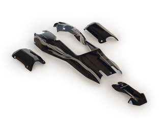 New King Motor Baja 1:5 Car Buggy Body Shell Kit Set Black Fits HPI 
