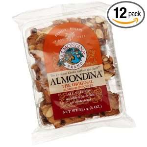 Almondina The Original, 4 Ounce (Pack of 12)  Grocery 