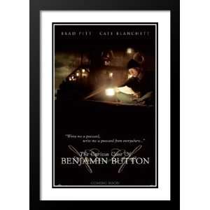  The Case of Benjamin Button 32x45 Framed and Double Matted 