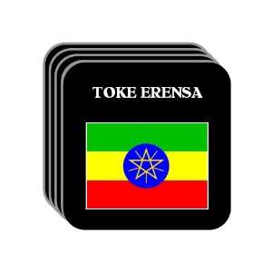  Ethiopia   TOKE ERENSA Set of 4 Mini Mousepad Coasters 